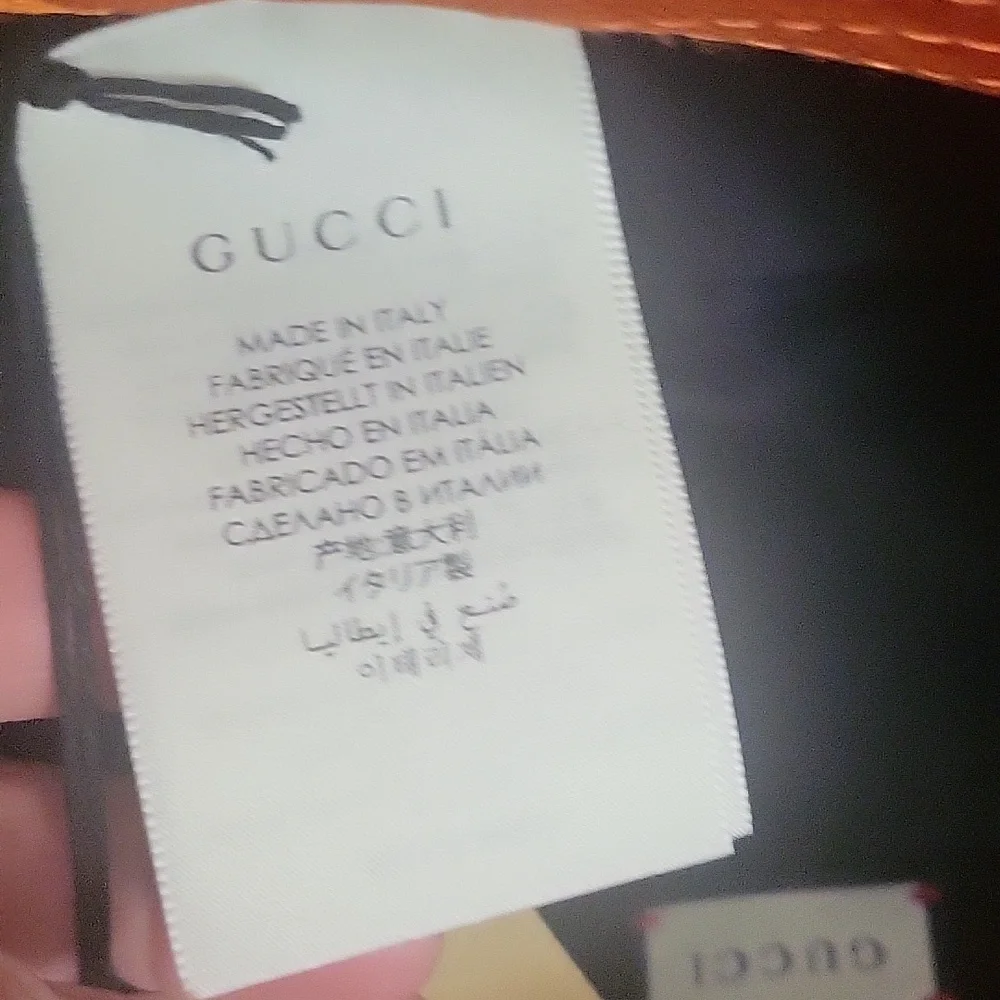 Authentic Gucci logo-applique'd leather trim Econyl bucket hat - Picture 5 of 5